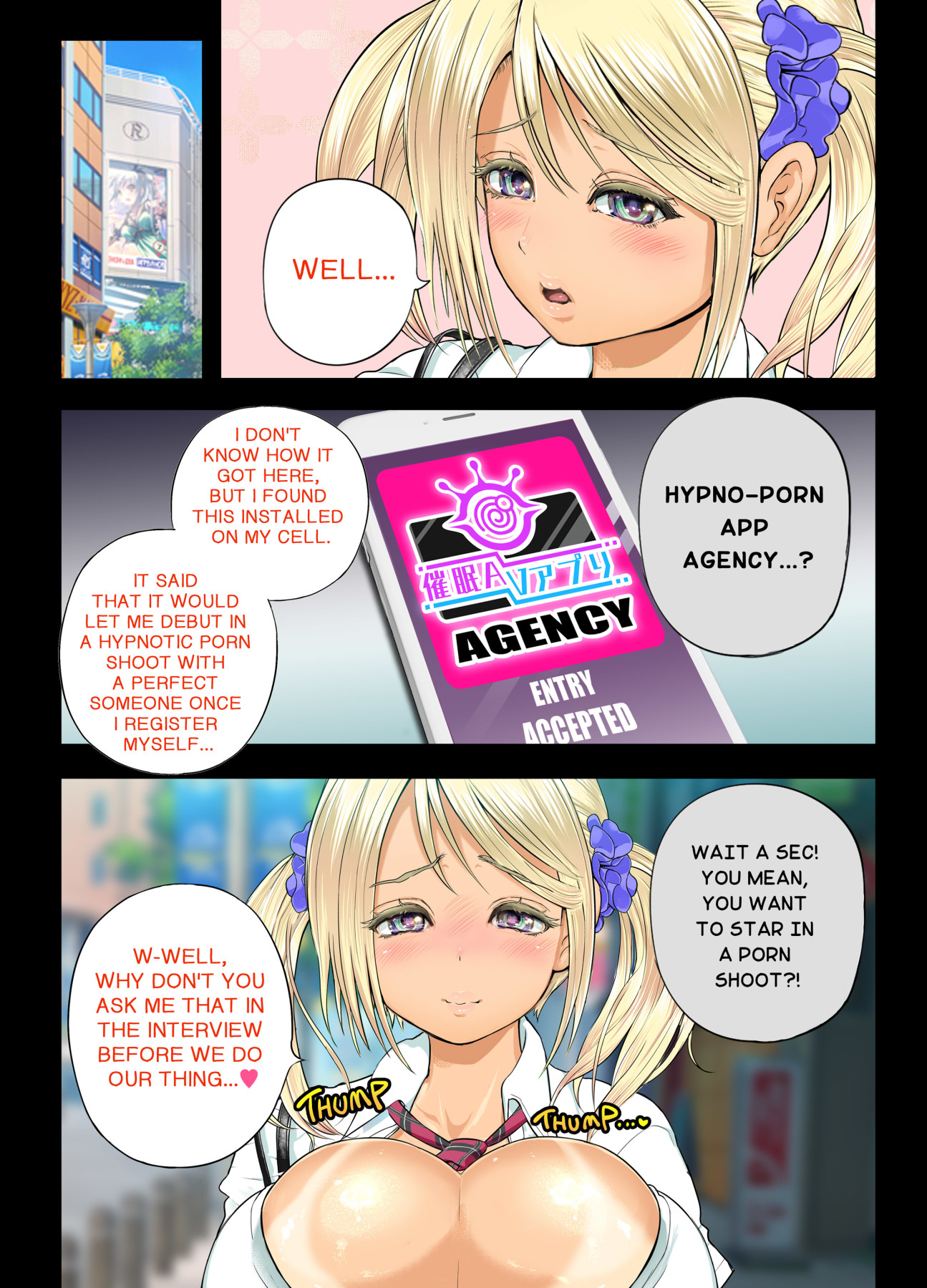 Hentai Manga Comic-Hypnotized College Girls -REALITY PORN APP--Read-241